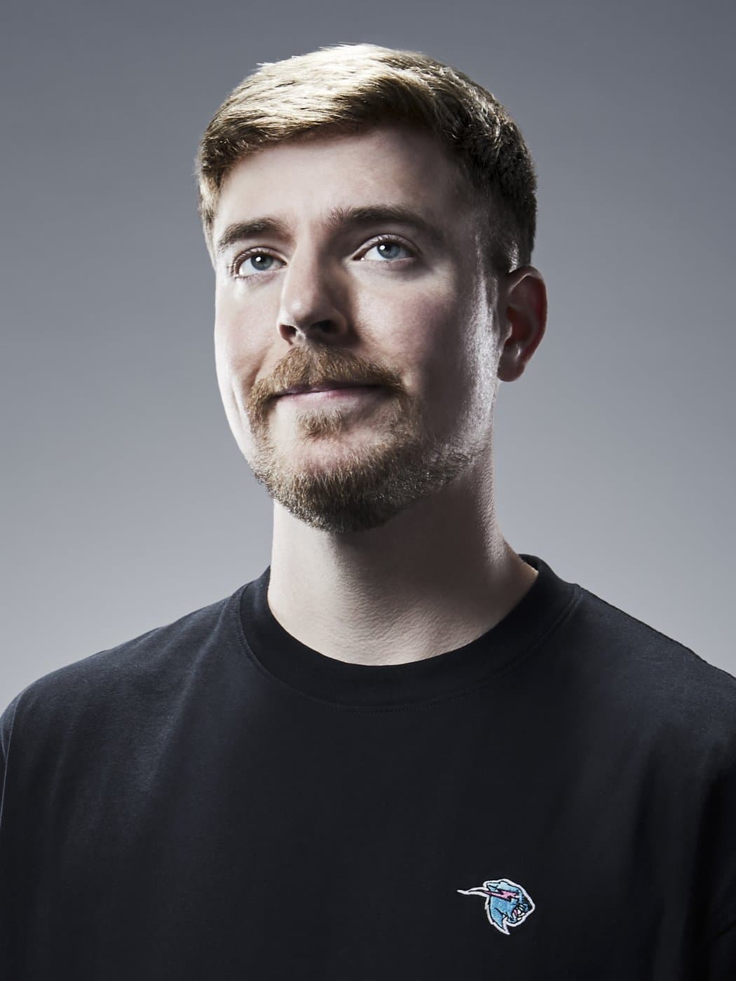 Portrait of YouTuber Jimmy Donaldson, known as MrBeast, in 2023